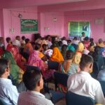 कृषि विज्ञान केंद्र बिक्रमगंज में पीएम-किसान निधि योजना का किसानों ने सुना सीधा प्रसारण