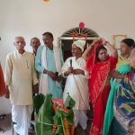 मांझीयावा गांव में 24 घंटे के अखंड पाठ का आयोजन, ग्रामीणों की उमड़ी सहभागिता